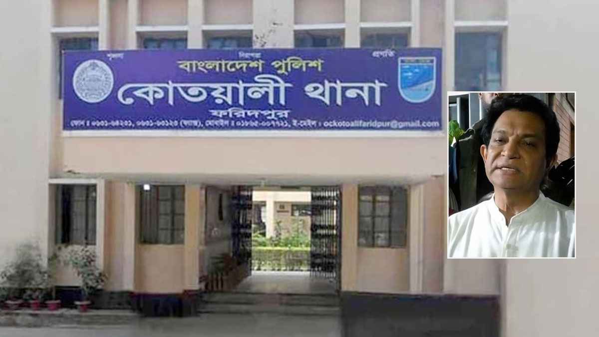 ফরিদপুরে এ কে আজাদের বাড়িতে হামলা, বিএনপির ১৬ জনের নামে মামলা